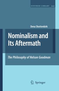 Book Cover for Nominalism and Its Aftermath by Dena Shottenkirk