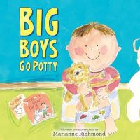 Book Cover for Big Boys Go Potty by Marianne Richmond