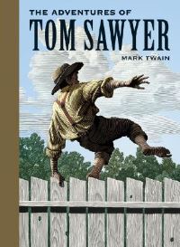 Book Cover for The Adventures of Tom Sawyer by Mark Twain