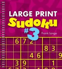 Book Cover for Large Print Sudoku #3 by Frank Longo