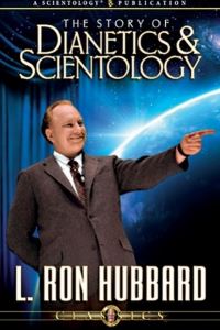 Book Cover for The Story of Dianetics and Scientology by L Ron Hubbard