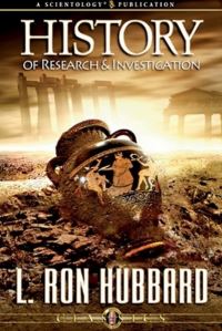 Book Cover for History of Research and Investigation by L Ron Hubbard