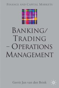 Book Cover for Banking/trading by Gerrit Jan van den Brink