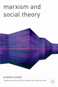 Book Cover for Marxism and Social Theory by Jonathan Joseph