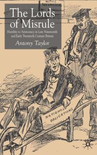Book Cover for Lords of Misrule by Antony Taylor