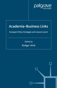 Book Cover for Academia-Business Links by R Wink