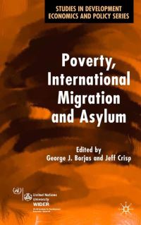 Book Cover for Poverty, International Migration and Asylum by George J Borjas, Jeff Crisp