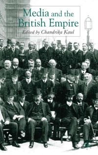 Book Cover for Media and the British Empire by Chandrika Kaul