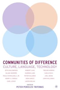 Book Cover for Communities of Difference by Peter Pericles Trifonas