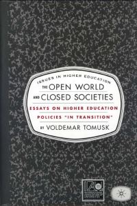 Book Cover for The Open World and Closed Societies by Voldemar Tomusk