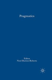 Book Cover for Pragmatics by Noel BurtonRoberts