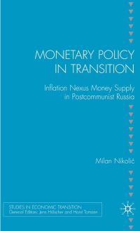Book Cover for Monetary Policy in Transition by Milan NikoliÔc