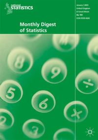 Book Cover for Monthly Digest of Statistics Vol 718 October 2005 by NA NA