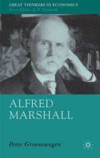 Book Cover for Alfred Marshall by Peter D Groenewegen