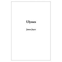 Book Cover for Ulysses by James Joyce