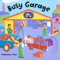 Book Cover for Busy Garage by Rebecca Finn