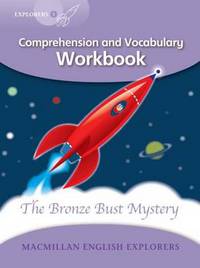 Book Cover for The Bronze Bust Mystery. Comprehension and Vocabulary Workbook by Louis Fidge
