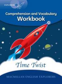 Book Cover for Time Twist. Comprehension and Vocabulary Workbook by Louis Fidge
