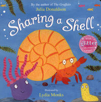 Book Cover for Sharing a Shell by Julia Donaldson, Lydia Monks