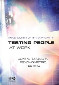 Book Cover for Testing People at Work by Mike Smith