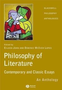 Book Cover for Philosophy of Literature by Eileen John, Dominic Lopes