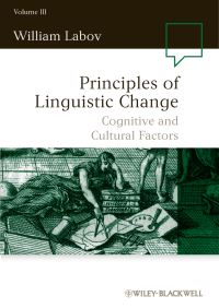 Book Cover for Principles of Linguistic Change by William Labov