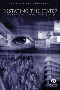 Book Cover for Restating the State? by Andrew Gamble, Anthony Wright