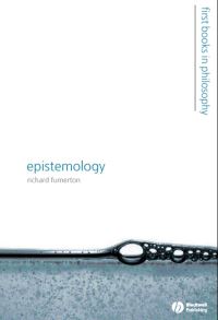 Book Cover for Epistemology by Richard A Fumerton