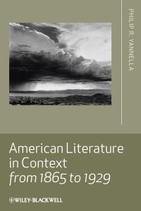 Book Cover for American Literature in Context from 1865 to 1929 by Philip Yannella