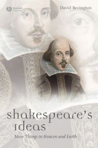 Book Cover for Shakespeare's Ideas by David M Bevington
