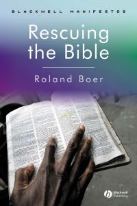 Book Cover for Rescuing the Bible by Roland Boer