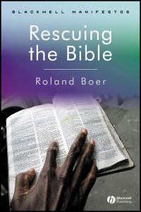 Book Cover for Rescuing the Bible by Roland Boer