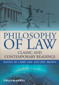 Book Cover for Philosophy of Law by Larry May, Jeff Brown