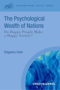 Book Cover for The Psychology of Well-Being by Shigehiro Oishi