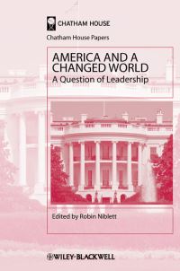 Book Cover for America and a Changed World by Robin Niblett