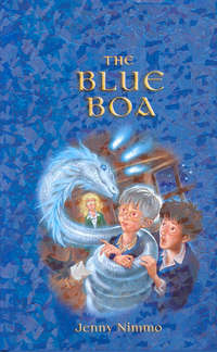 Book Cover for The Blue Boa by Jenny Nimmo