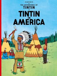 Book Cover for Tintin in America by Hergé