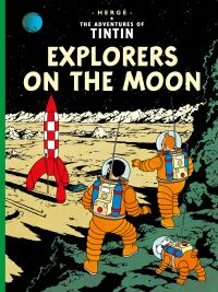 Book Cover for Explorers on the Moon by Hergé