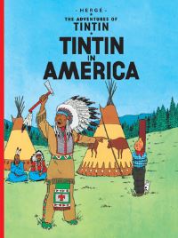 Book Cover for Tintin in America by Hergé