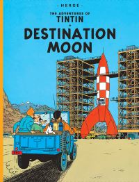 Book Cover for Destination Moon by Hergé