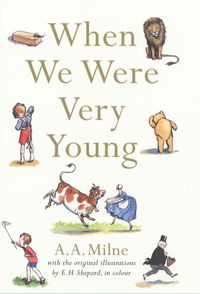 Book Cover for When We Were Very Young by A A Milne, Ernest H Shepard