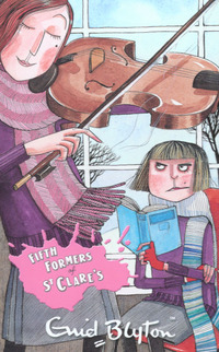 Book Cover for Fifth Formers of St. Clare's by Enid Blyton