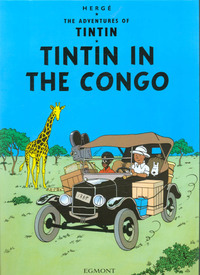 Book Cover for Tintin in the Congo by Hergé