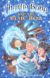 Book Cover for Charlie Bone and the Blue Boa by Jenny Nimmo