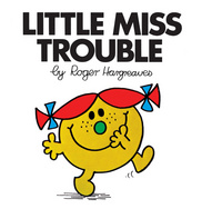 Book Cover for Little Miss Trouble by Roger Hargreaves