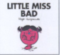 Book Cover for Little Miss Bad by Roger Hargreaves