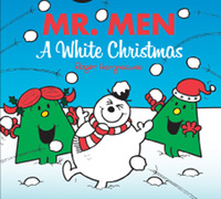 Book Cover for A White Christmas by Roger Hargreaves