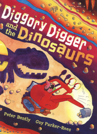 Book Cover for Diggory Digger and the Dinosaurs by Peter Bently