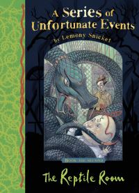 Book Cover for The Reptile Room by Lemony Snicket, Brett Helquist