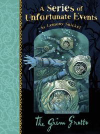 Book Cover for The Grim Grotto by Lemony Snicket, Brett Helquist
